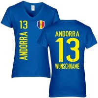 Damen Fan-Shirt - ANDORRA -