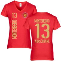 Damen Fan-Shirt - MONTENEGRO -