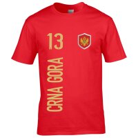 Herren Fan-Shirt - CRNA GORA