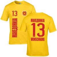 Herren Fan-Shirt - MAKEDONIJA