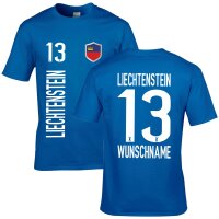 Herren Fan-Shirt - LIECHTENSTEIN -
