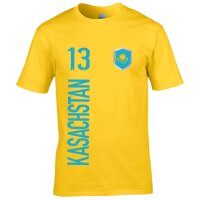 Herren Fan-Shirt - KASACHSTAN
