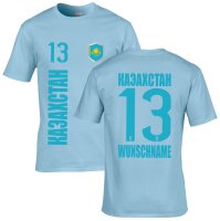 Herren Fan-Shirt - KASACHSTAN / kasachisch