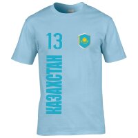 Herren Fan-Shirt - KASACHSTAN / kasachisch