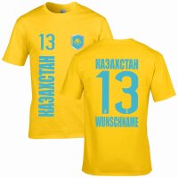 Herren Fan-Shirt - KASACHSTAN / kasachisch