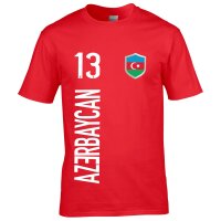 Herren Fan-Shirt - AZERBAYCAN