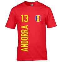 Herren Fan-Shirt - ANDORRA