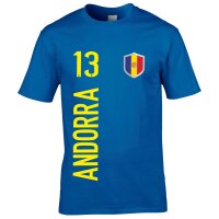 Herren Fan-Shirt - ANDORRA