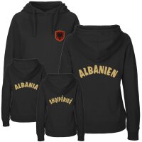 Damen Hoodie - ALBANIEN - mit Wappen