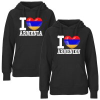 Damen Hoodie - I LOVE ARMENIEN