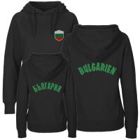 Damen Hoodie - BULGARIEN - mit Wappen