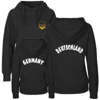 Damen Hoodie - DEUTSCHLAND - mit Wappen