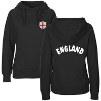 Damen Hoodie - ENGLAND - mit Wappen