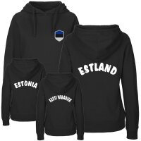Damen Hoodie - ESTLAND - mit Wappen