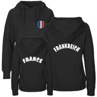 Damen Hoodie - FRANKREICH - mit Wappen