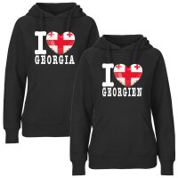 Damen Hoodie - I LOVE GEORGIEN