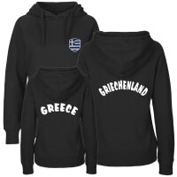 Damen Hoodie - GRIECHENLAND - mit Wappen