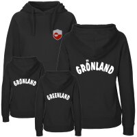 Damen Hoodie - GRÖNLAND - mit Wappen