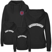 Damen Hoodie - GROßBRITANNIEN - mit Wappen