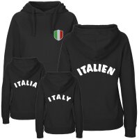 Damen Hoodie - ITALIEN - mit Wappen