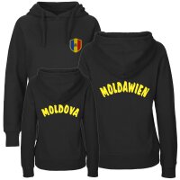 Damen Hoodie - MOLDAWIEN - mit Wappen