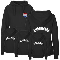 Damen Hoodie - NIEDERLANDE - mit Wappen