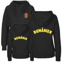 Damen Hoodie - RUMÄNIEN - mit Wappen