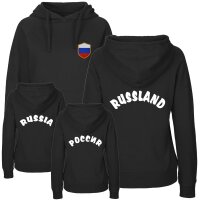Damen Hoodie - RUSSLAND - mit Wappen