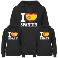 Damen Hoodie - I LOVE SPANIEN