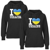 Damen Hoodie - I LOVE UKRAINE