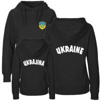 Damen Hoodie - UKRAINE - mit Wappen