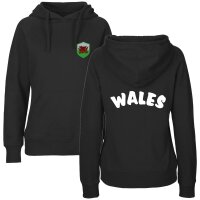Damen Hoodie - WALES - mit Wappen
