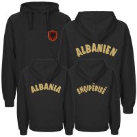 Herren Hoodie - ALBANIEN - mit Wappen