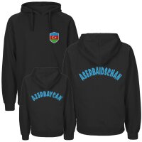 Herren Hoodie - ASERBAIDSCHAN - mit Wappen