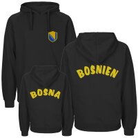 Herren Hoodie - BOSNIEN - mit Wappen