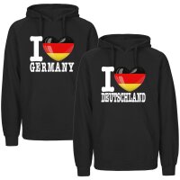 Herren Hoodie - I LOVE DEUTSCHLAND