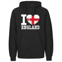 Herren Hoodie - I LOVE ENGLAND