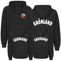 Herren Hoodie - GRÖNLAND - mit Wappen