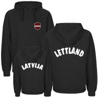 Herren Hoodie - LETTLAND - mit Wappen