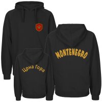 Herren Hoodie - MONTENEGRO - mit Wappen