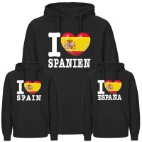 Herren Hoodie - I LOVE SPANIEN