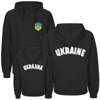 Herren Hoodie - UKRAINE - mit Wappen