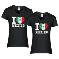 Damen T-Shirt - I LOVE MEXIKO