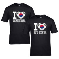 Herren T-Shirt - I LOVE SÜD KOREA