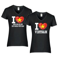 Damen T-Shirt - I LOVE VIETNAM