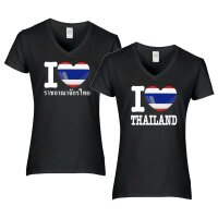 Damen T-Shirt - I LOVE THAILAND