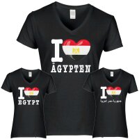 Damen T-Shirt - I LOVE ÄGYPTEN