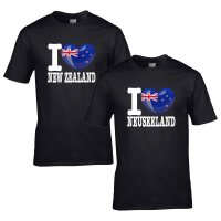 Kinder T-Shirt - I LOVE NEUSEELAND