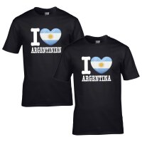 Kinder T-Shirt - I LOVE ARGENTINIEN
