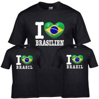 Kinder T-Shirt - I LOVE BRASILIEN